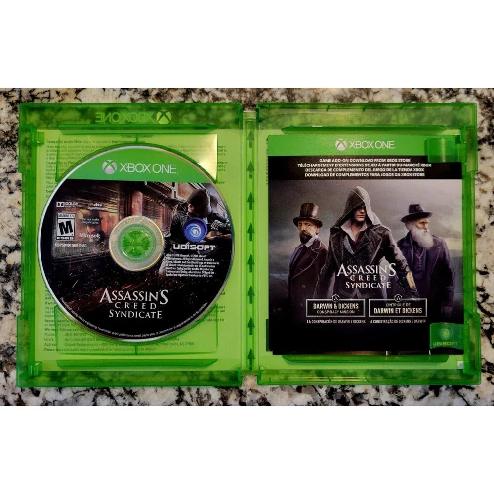 Assassin's Creed: Syndicate Limited Edition, CIB, MANUAL, CLN DISC, FAST SHIPING